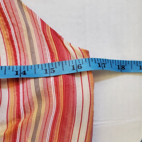 Ann Taylor LOFT Colorful halter dress, fully lined - Picture 7 of 9